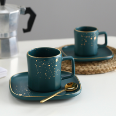 Cara Cup and Saucer- Tea cup, coffee cup, cup for tea | Cups and Mugs for Office Table & Home Decoration