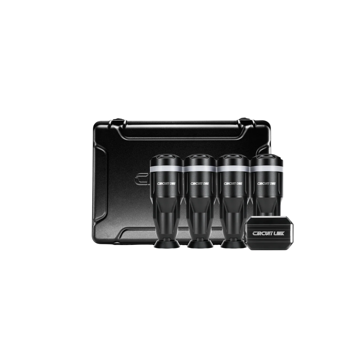 Juego de 4 actuadores Circuit One D Force 1 en aluminio mecanizado para movimiento y vibración háptica