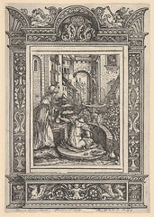 Hans Burgkmair , Border by Hans Weiditz the Younger , Block -16x12"(A3) Poster