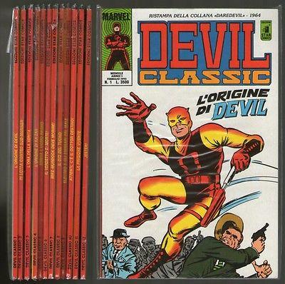 Devil Classic dal n. 1 al n.12 - edizioni Star Comics-COMPLETE E SEQUENZE- nuvolosofumetti.