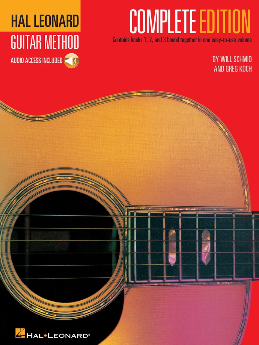 HAL LEONARD GUITAR METHOD, SECOND EDITION – COMPLETE EDITION Books 1, 2 and 3 Together in One Easy-to-Use Volume!