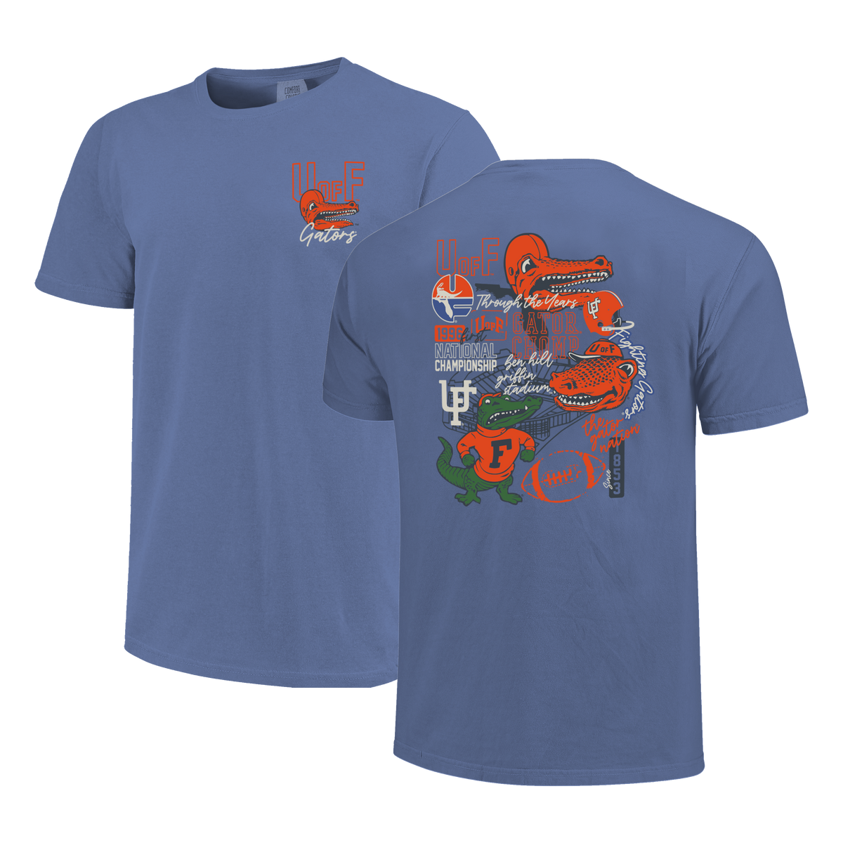 University of Florida Image OneThrough The Years T-Shirt