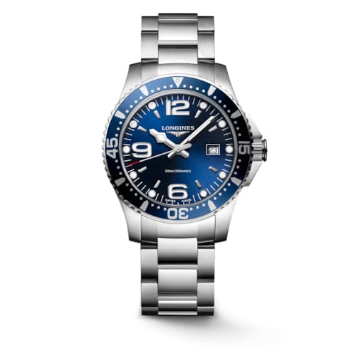 Longines HydroConquest 39mm Stainless Steel Quartz L3.730.4.96.6
