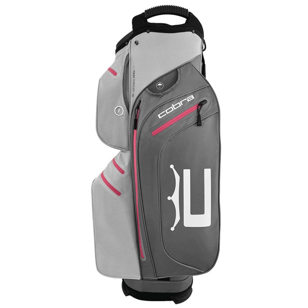Cobra ACE Waterproof Cart Bag - Quiet Shade/High Rise/Fuchsia Purple
