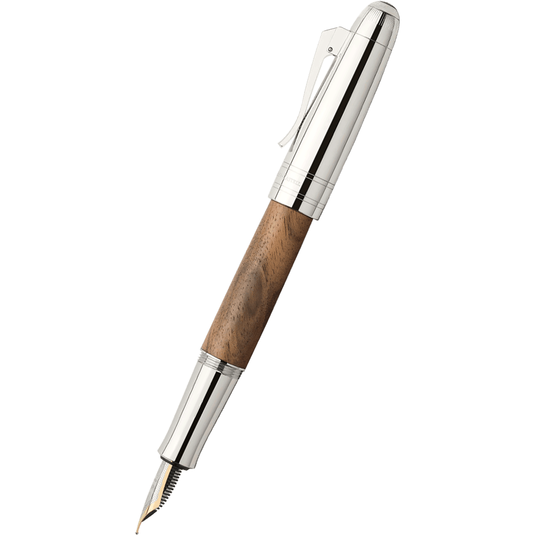 Graf Von Faber - Castell Magnum Walnut Fountain Pen - Pen Boutique Ltd