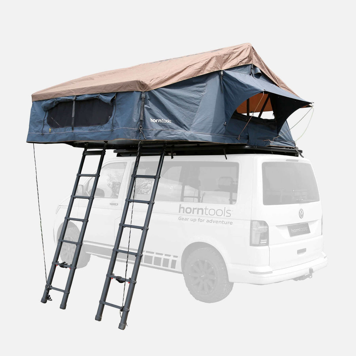 Roof tent Elements Gen II for 4 people - 220 cm - color Ocean