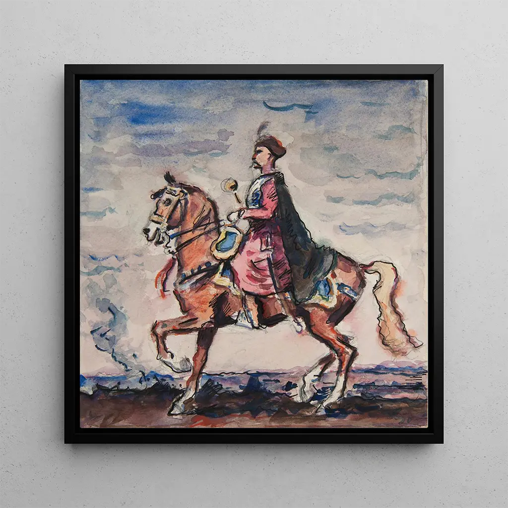 Hetman à cheval Bohdan Zenobi Chmielnicki 1595-1657 - Ivan Ivanec
