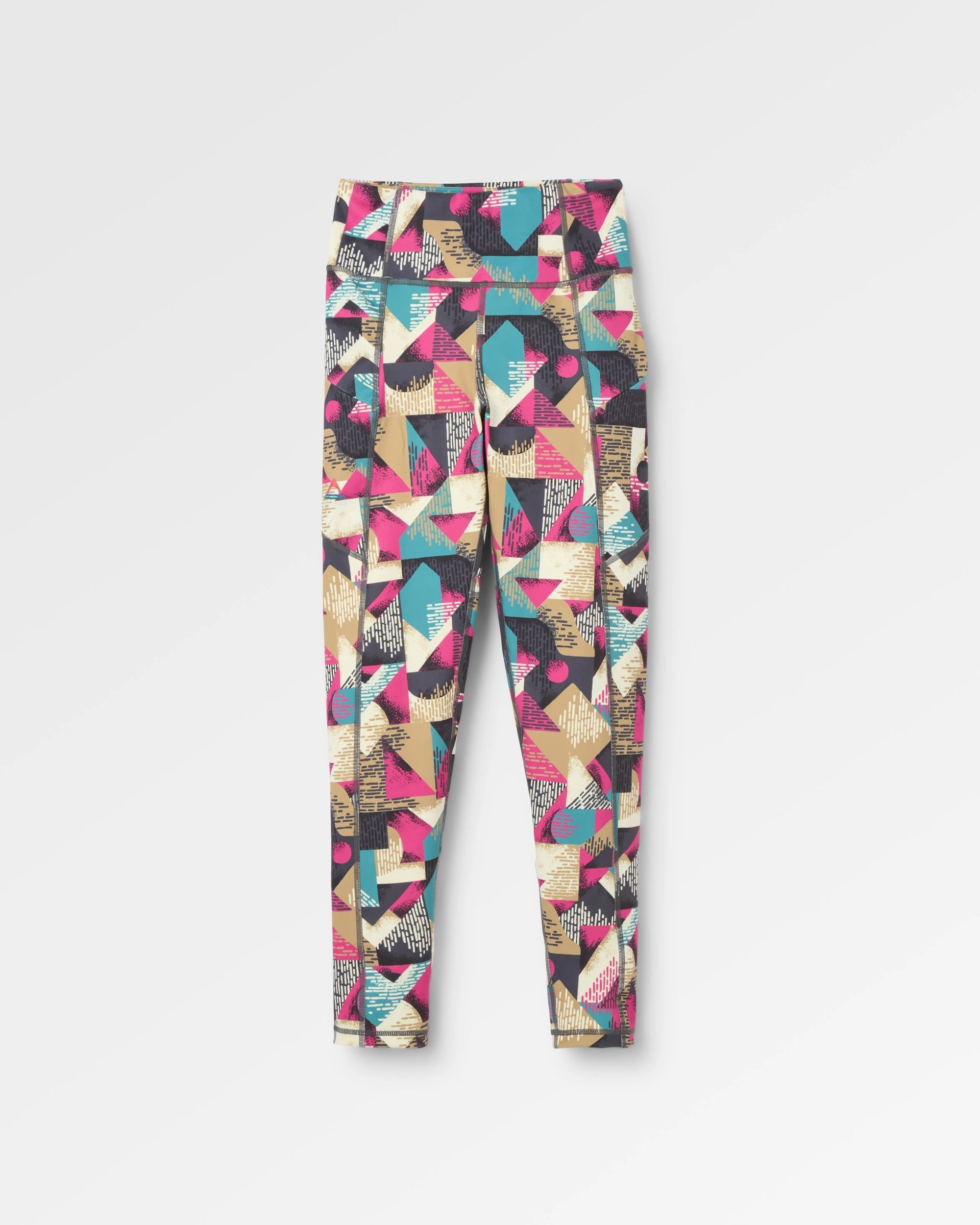 Solscape Active Legging - Mosaic Mountain Charcoal - Flatlay