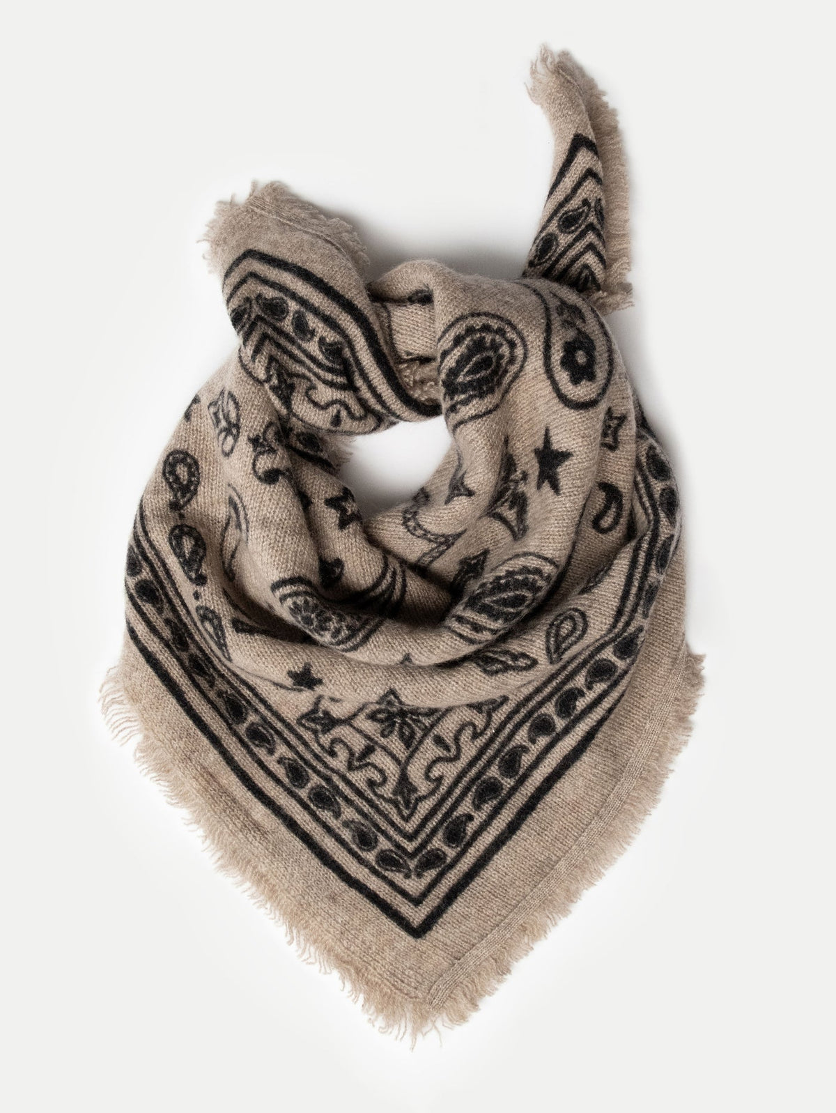Tuch ANNA V BERG Nele Scarf Almond Powder