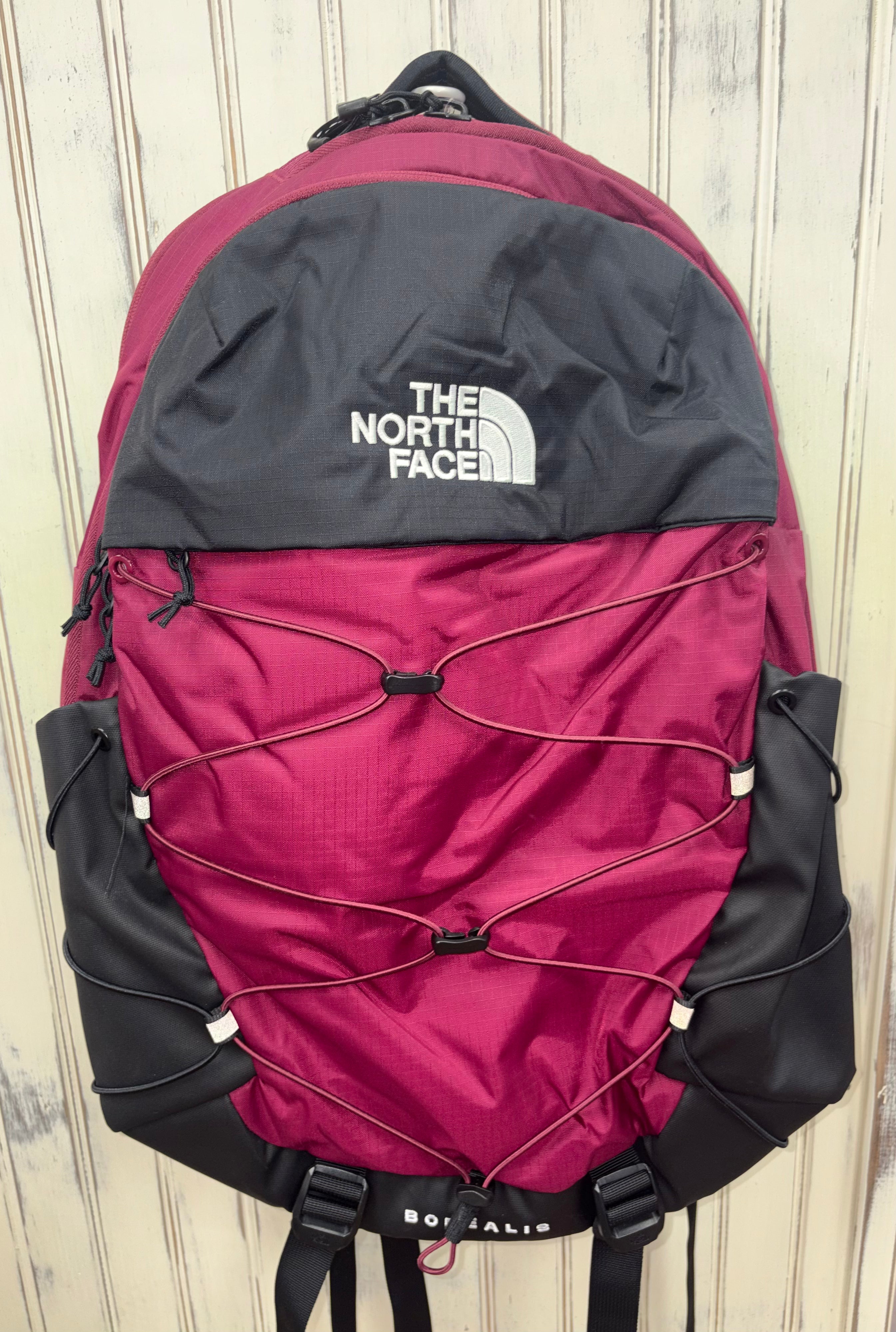 The North Face Borealis Backpack in Burgundy Crush