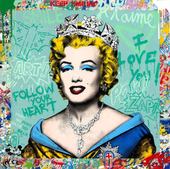 Queen Marilyn - Blue