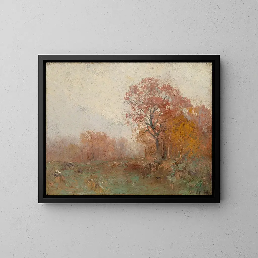 Een novemberochtend - Julian Onderdonk — ingelijst kunstwerk aan de muur