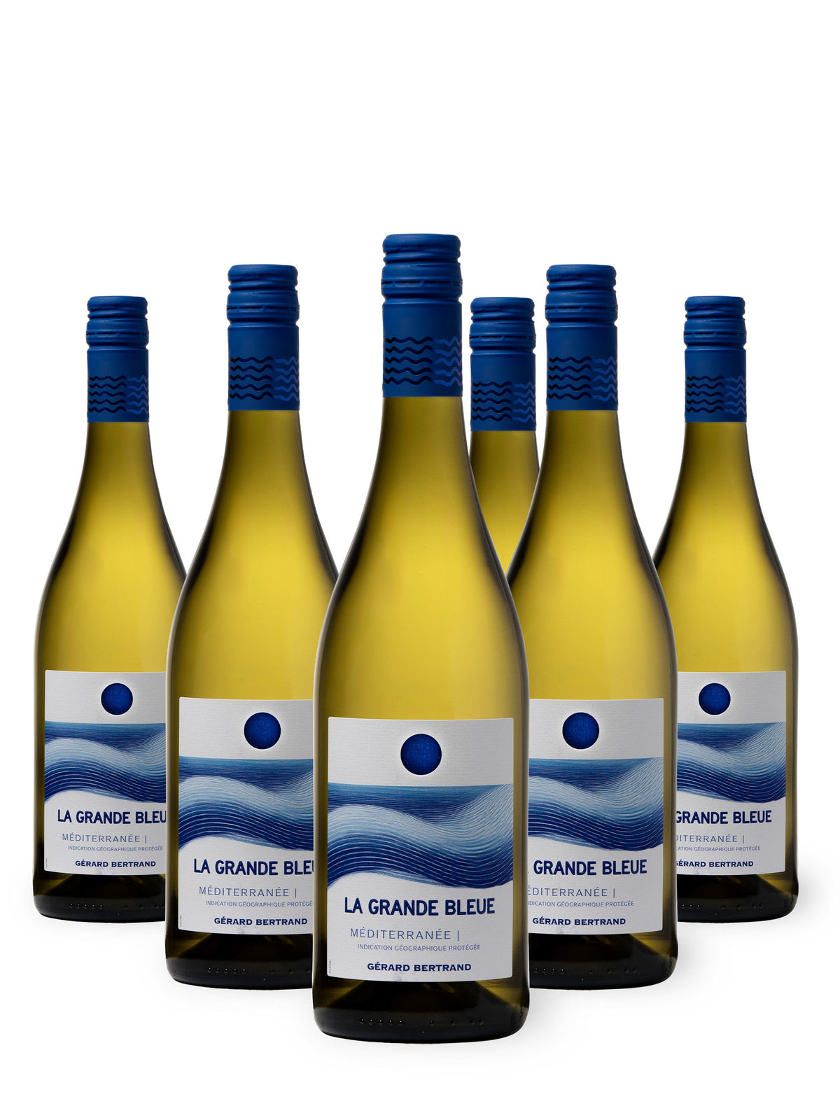 La Grande Bleue 2024 organic white wine Lot of 6 bottles 75cl - Gérard Bertrand