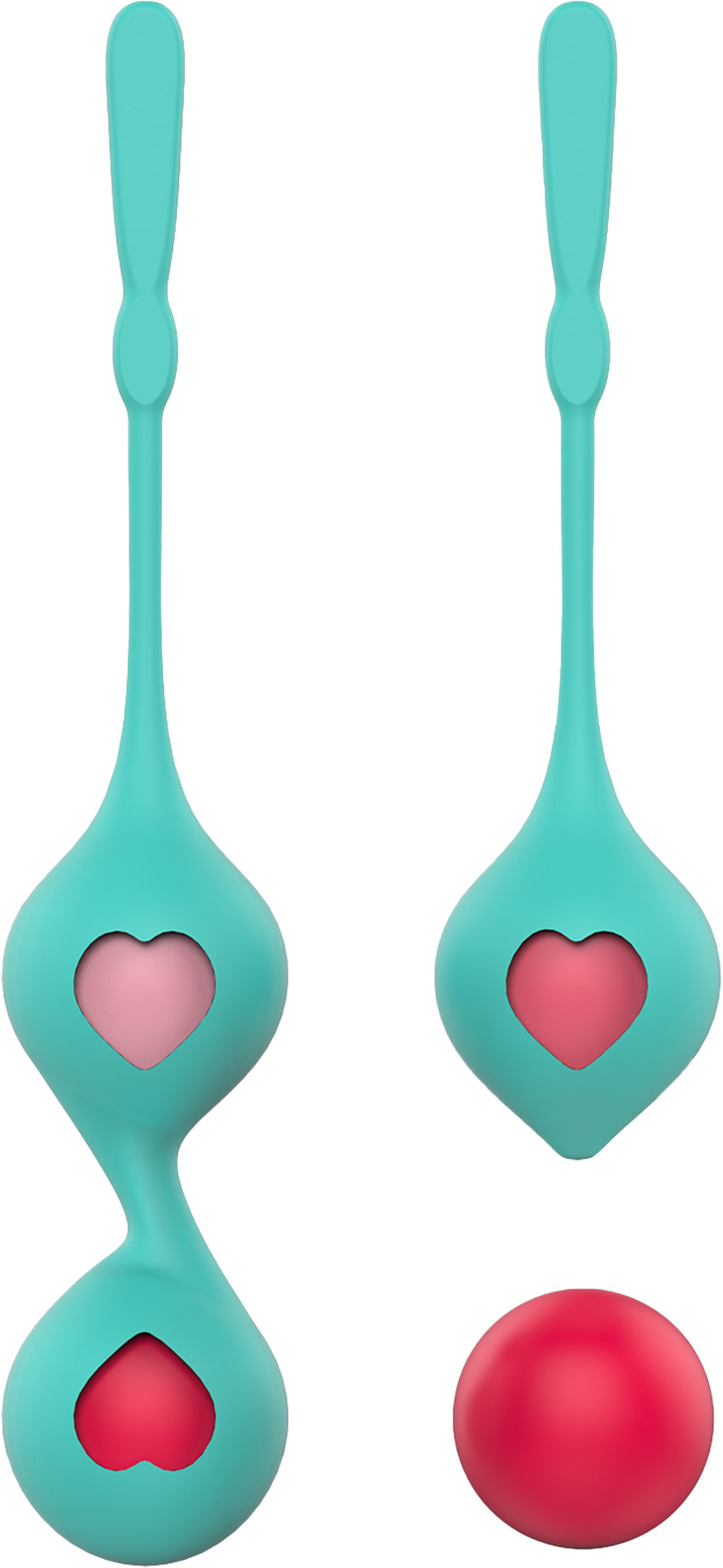 Limitless - KB2 - Vibrating Vaginal Beads Set - Turquoise-Erotiekvoordeel.nl