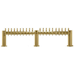 Micro Matic METRO-M-20PVDKR Metropolis "M", 20 304 Faucets, PVD Brass, Glycol Cooled