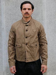 Black Sign Military Ripstop Civilian Cossack Jacket – Dust Beige (BSSJ-26404)