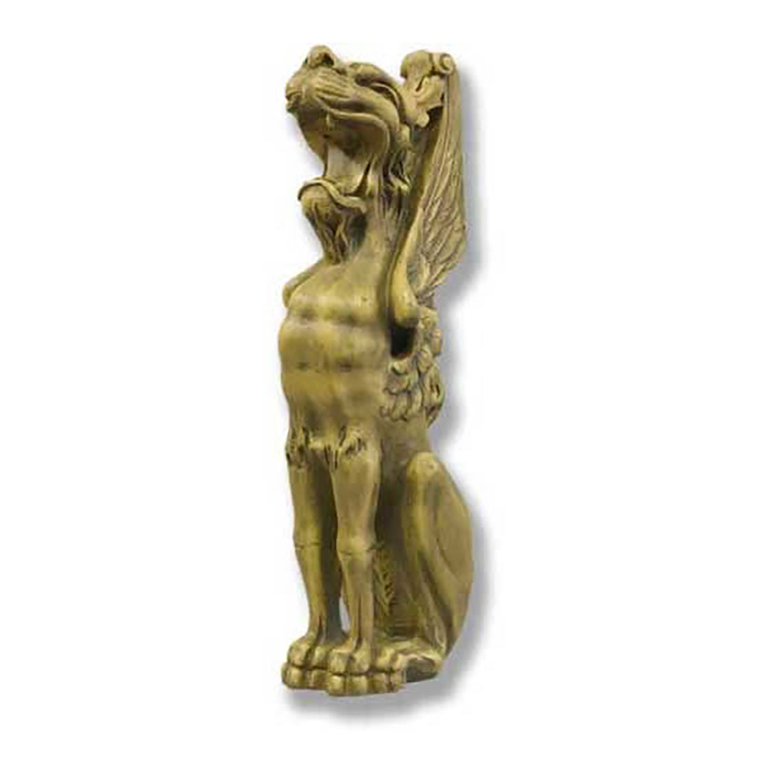 Roaring Griffin Giant 27 Gargoyle Sculpture - XoticBrands Home Decor