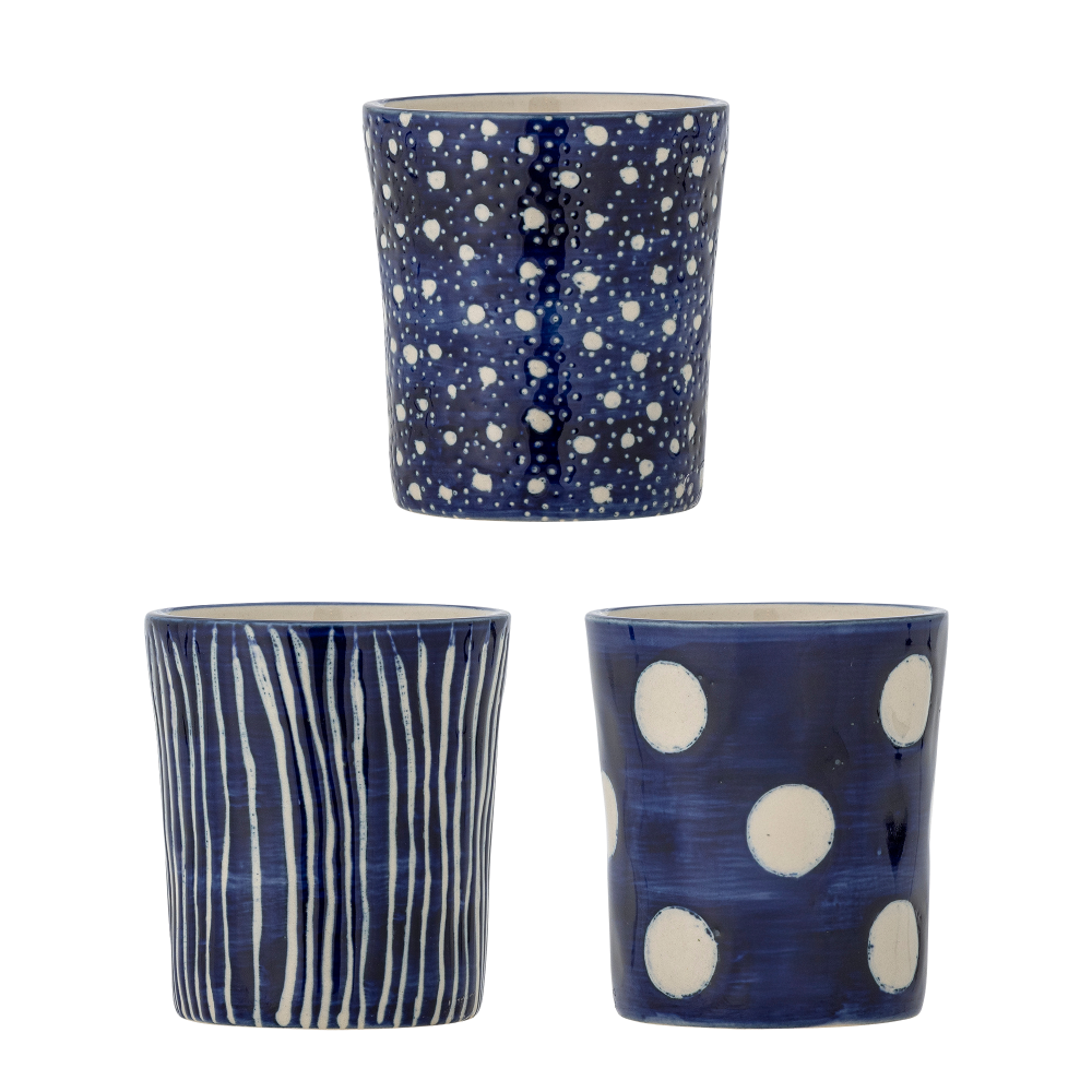 Minoa | Bloomingville | Steingut-Tasse | 3 Varianten
