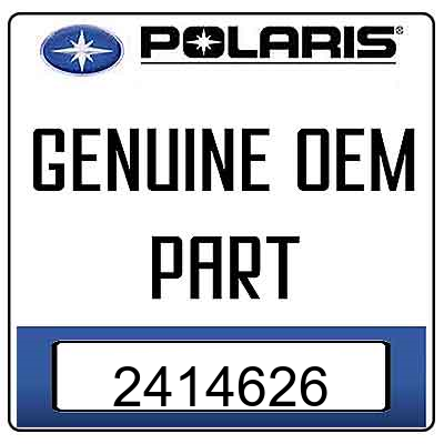 An Image of the Genuine Polaris Logo  reading 'GENUINE OEM PART' 2414626