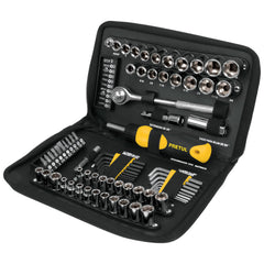 Juego de 83 herramientas 1/4" y 3/8" para mecánico, Pretul - 22984