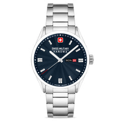 Swiss Military Hanowa Stainless Steel Blue Dial Men's Watch - SMWGH0001602