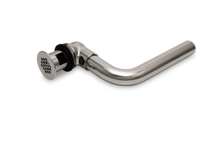 Everflow 30-03 RAVEN 1 1/4 Chrome Plated Off-set Grid Drain 17 ga. RAVEN # R1022  | Midwest Supply Us