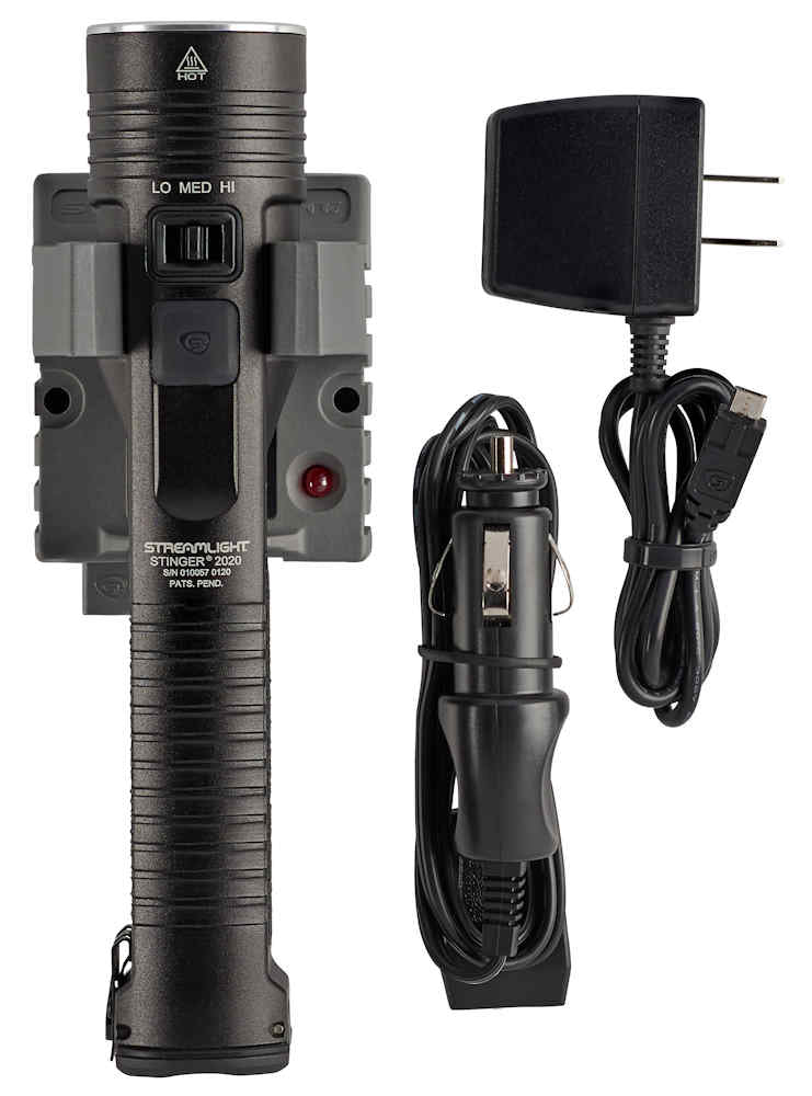 Streamlight Stinger 2020 Rechargeable Flashlight with 120VAC/12VDC1 Charger