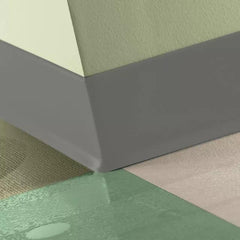 Tarkett Baseworks 6 inch Thermoset Rubber Wall Base Type TS 29 Moon Rock 6 inch x 4' Pieces by 0.125 inch Cove (with Toe)