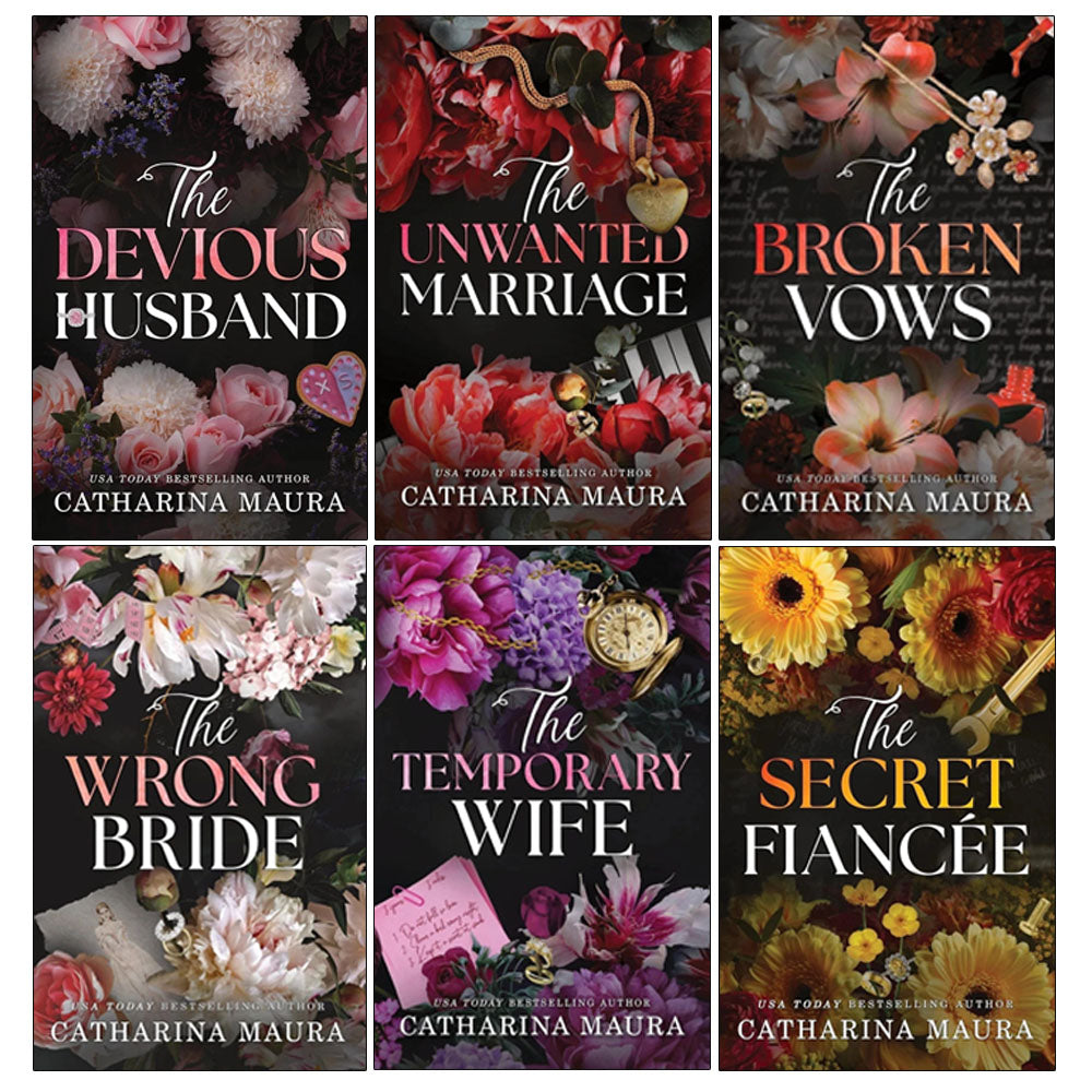 The Windsors Book Series By Catharina Maura 6 Books Collection Set(The Wrong Bride, The Temporary Wife ,The Unwanted Marriage ,The Broken Vows, The Secret Fiancée  & The Devious Husband) - The Book Bundle