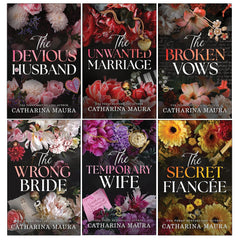 The Windsors Book Series By Catharina Maura 6 Books Collection Set(The Wrong Bride, The Temporary Wife ,The Unwanted Marriage ,The Broken Vows, The Secret Fiancée  & The Devious Husband) - The Book Bundle