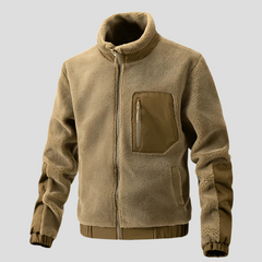 Heren outdoor fleece jas