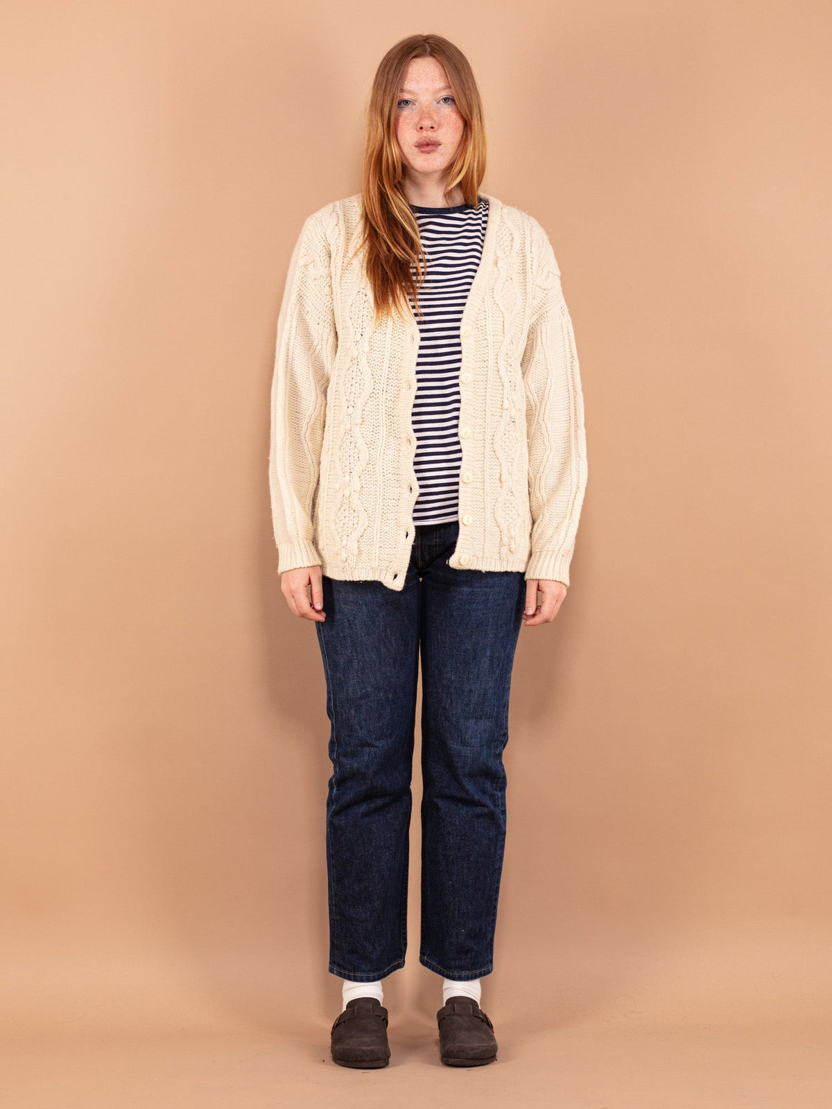 Vintage 70's Women Knitted Cardigan - NorthernGrip