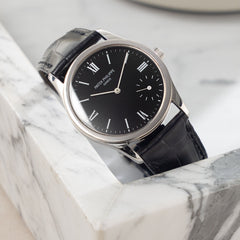 Patek Philippe Calatrava ref. 5026-011P Black Dial in Platinum Millennium Limited Edition
