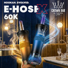 Crown Bar Al Fakher  E Hose X 60K Disposable Vape Box of 10