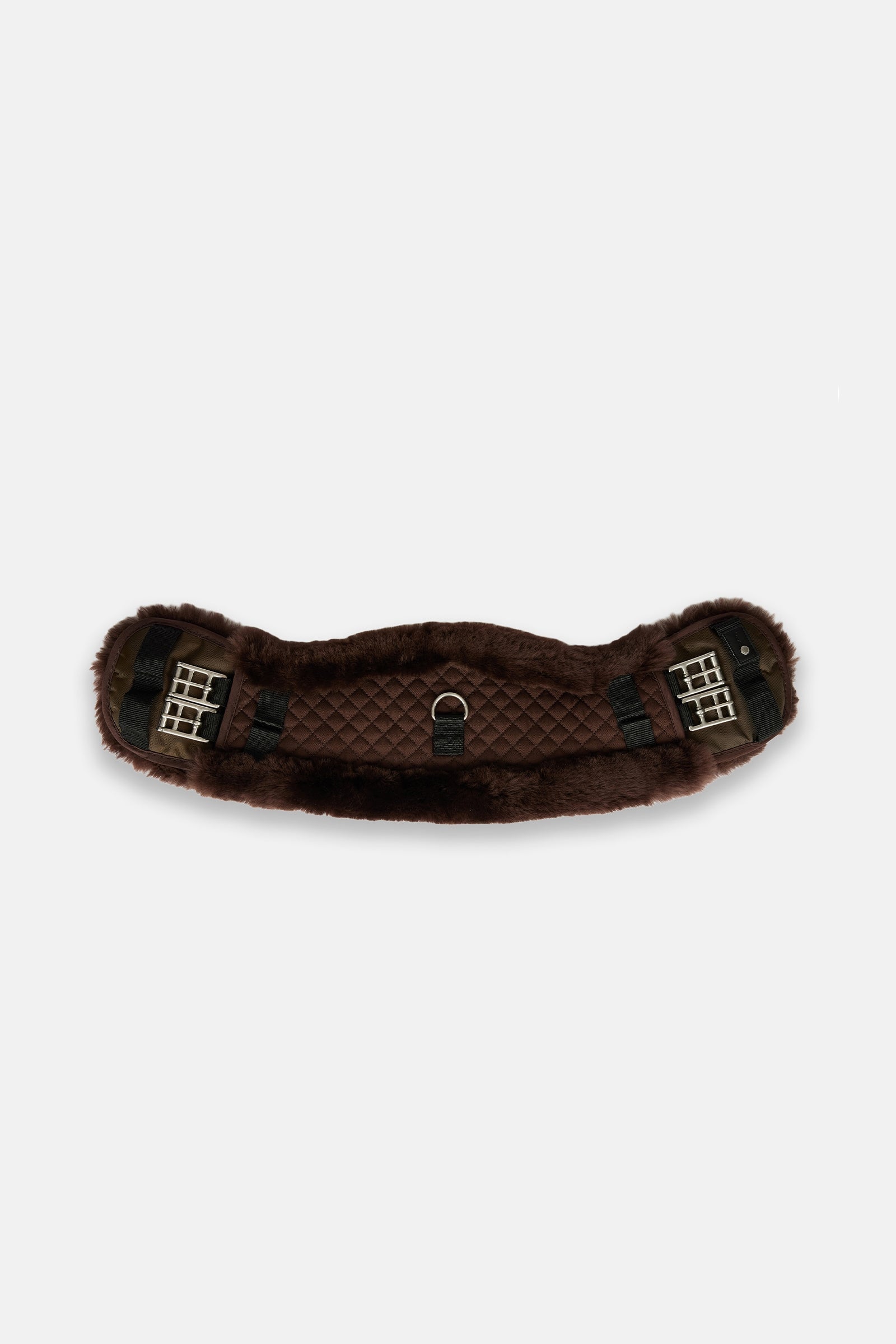 Horze Crescent Shaped Sheepskin Girth Saddles, Girths & Stirrups