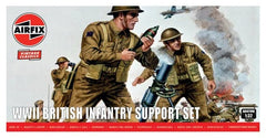 Airfix 1/32 British Infantry Support Set Plastic Model Kit [A04710V]