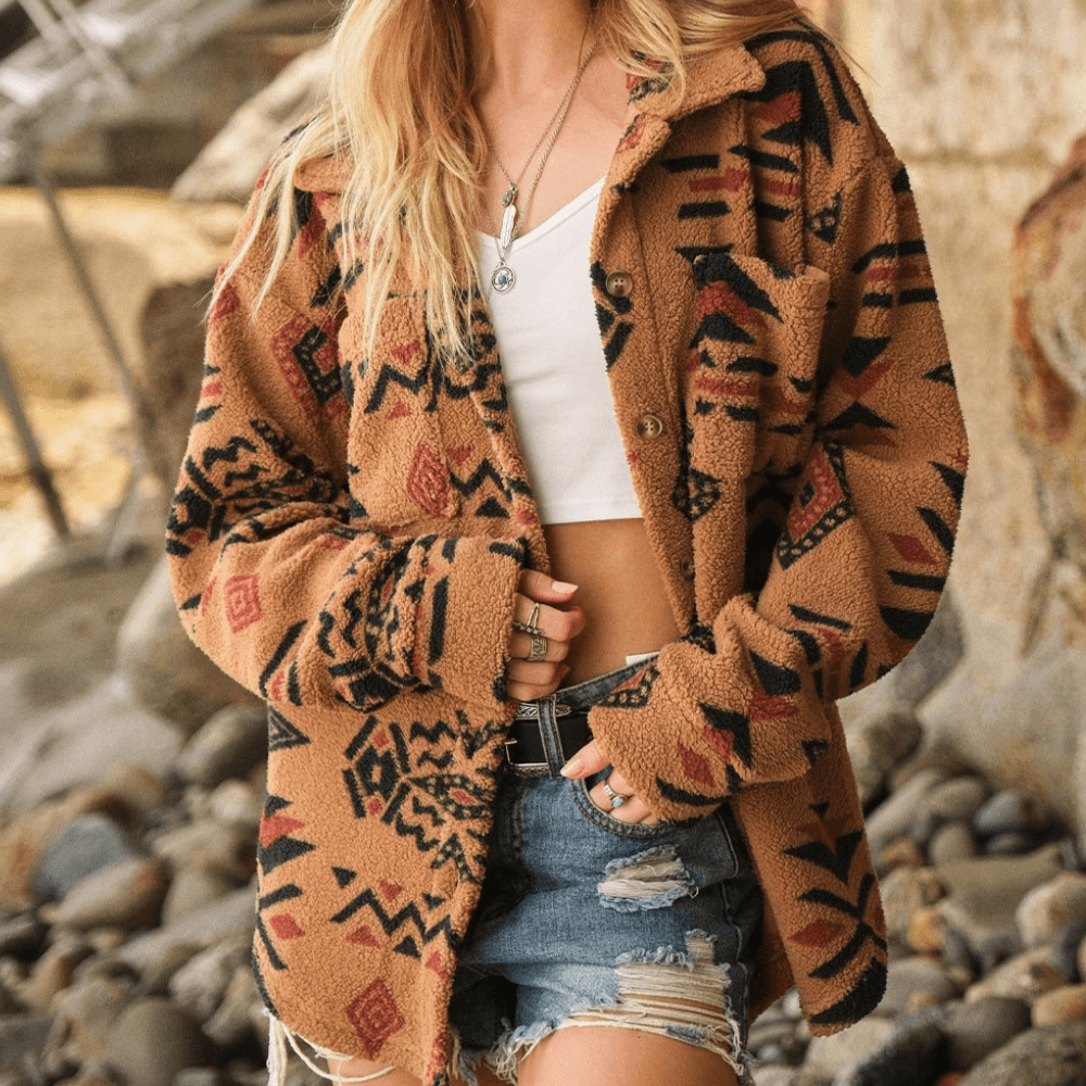 Drune | Damen Winterjacke mit Kapuze