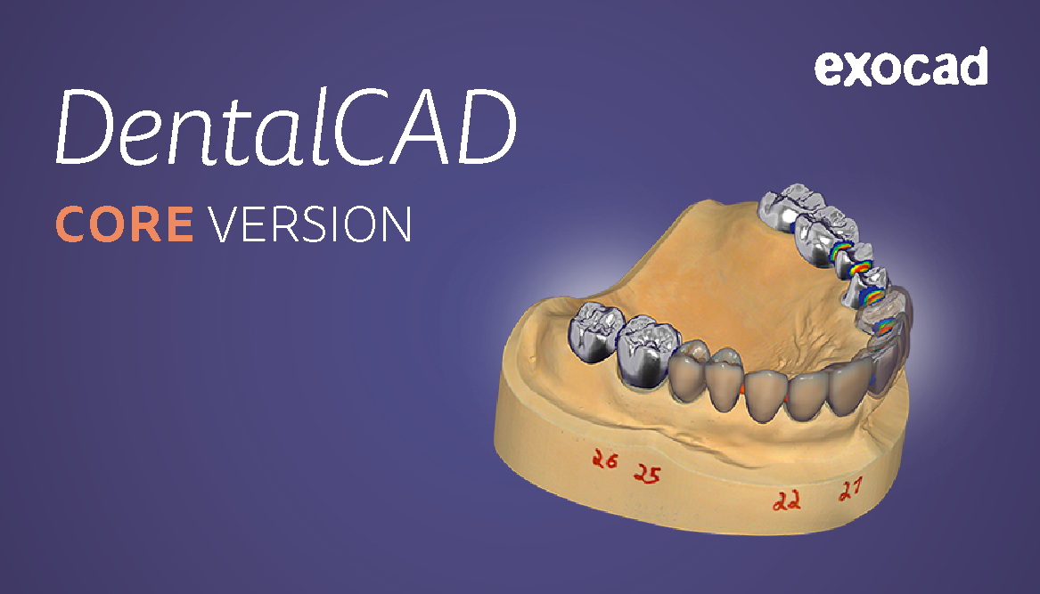 Licence de base Logiciel CAO dentaire Exocad DentalCAD