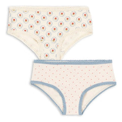 Konges Sløjd - 2er Pack Bio-Baumwoll-Panties | Ecru