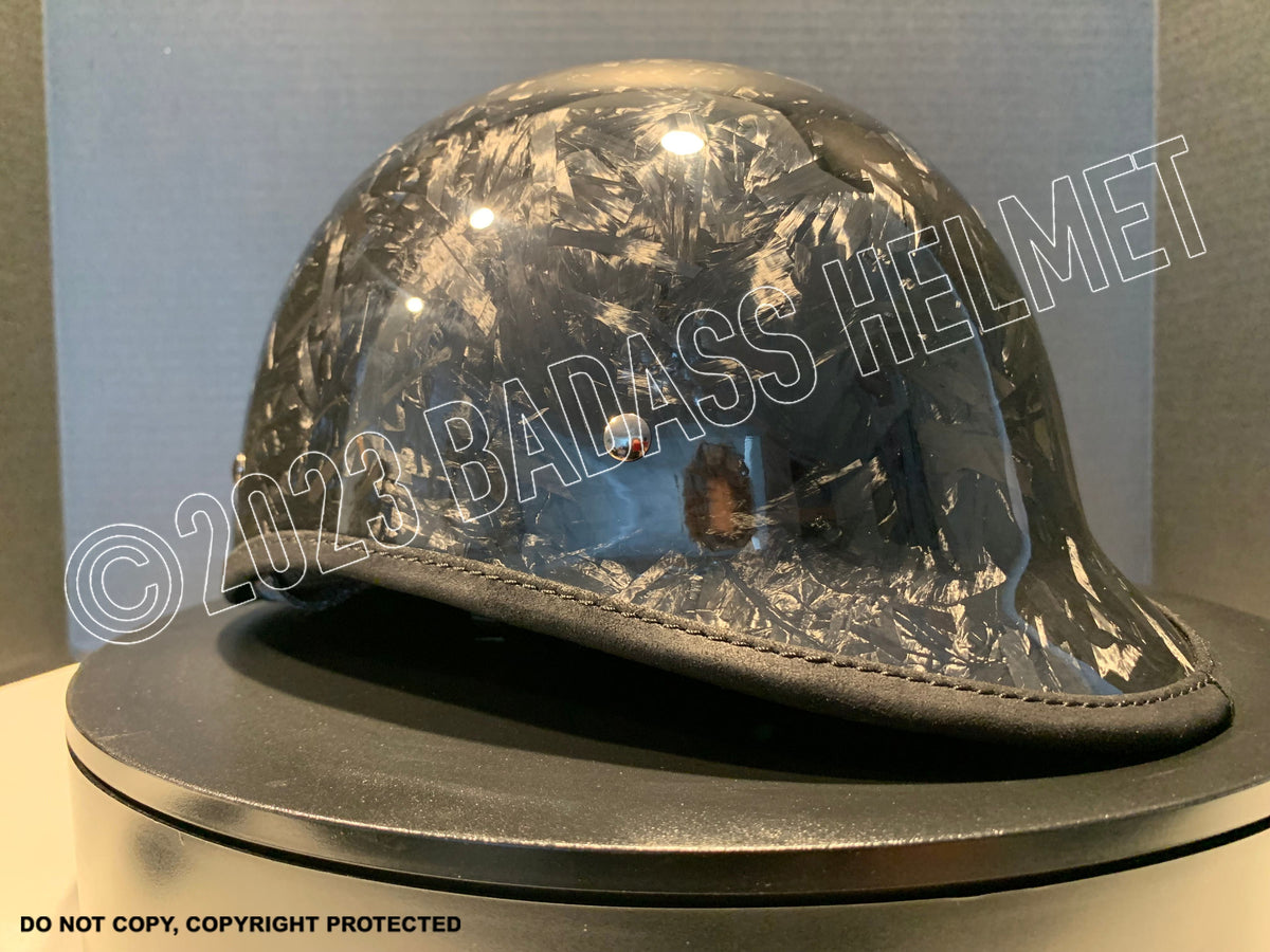 American BADASS Forged CarbonAir Smallest DOT Certified Motorcycle Helmet