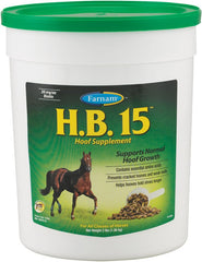 H.B. 15 Hoof Pellets for Horses - FAB4 - 7 lbs - 1