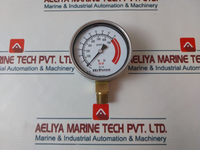 Hi-force Hg 50 Pressure Gauge 0-700 Bar