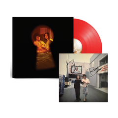 Selena Gomez & Benny Blanco - I Said I Love You First Vinilo Candy Cane Red Firmado