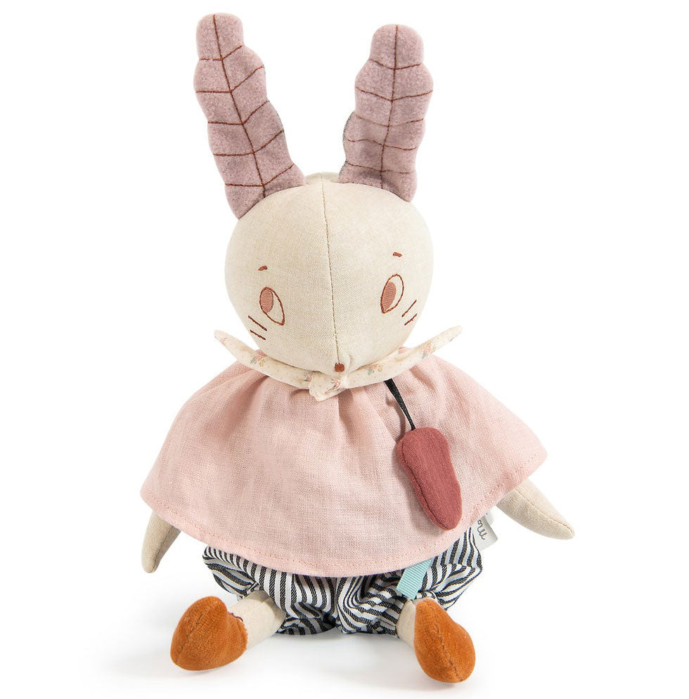 Moulin Roty musical linen rabbit