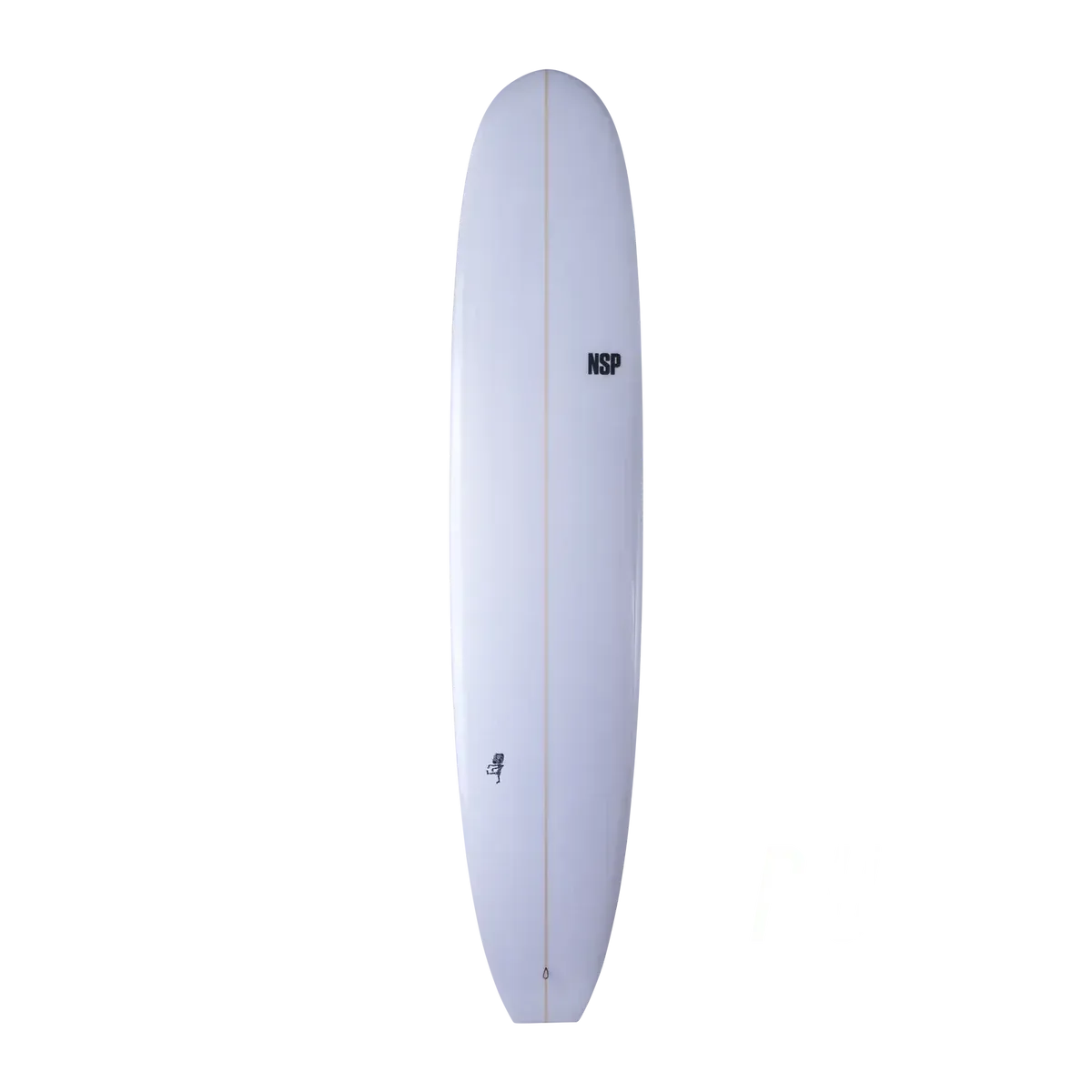 NSP 9'8 Sleepwalker Surfboard White pic 1 | SoHa Surf Shop