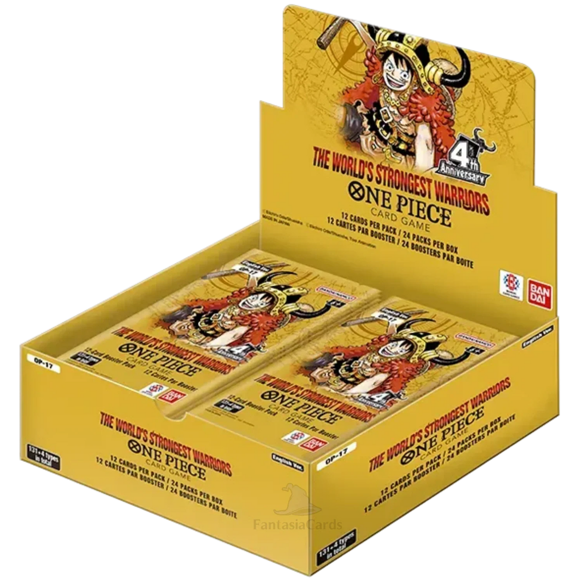 One Piece Card Game - OP17 - The Worlds Strongest Warriors - Display [ENG]