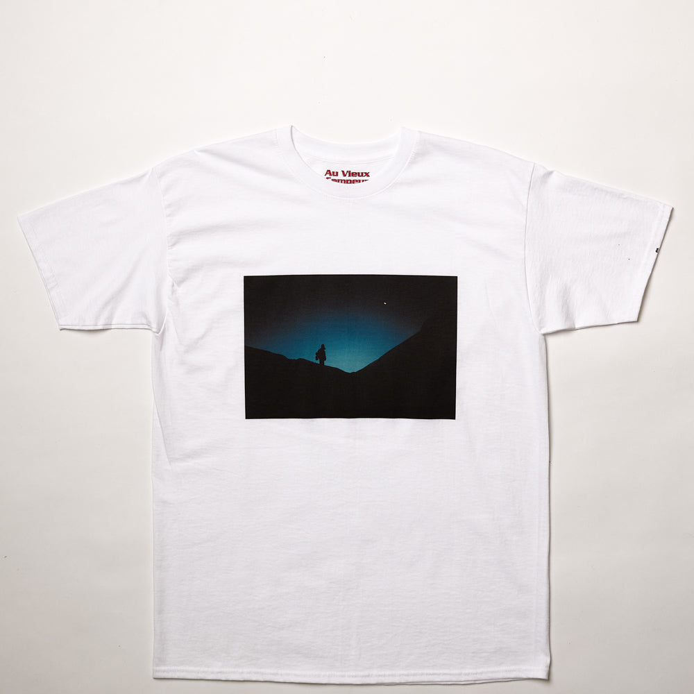Au Vieux Campeur x Tripping with Phil - Eclipse T-Shirt - White