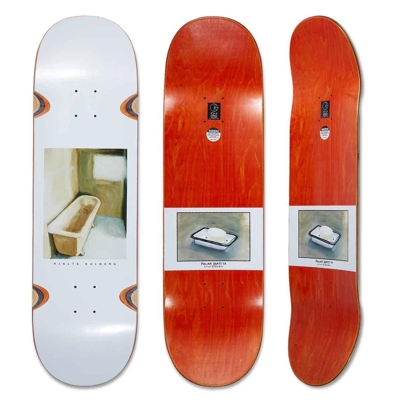 Polar Skate Co. Halberg Bathtub 9.0 Wheel Well Deck  Polar