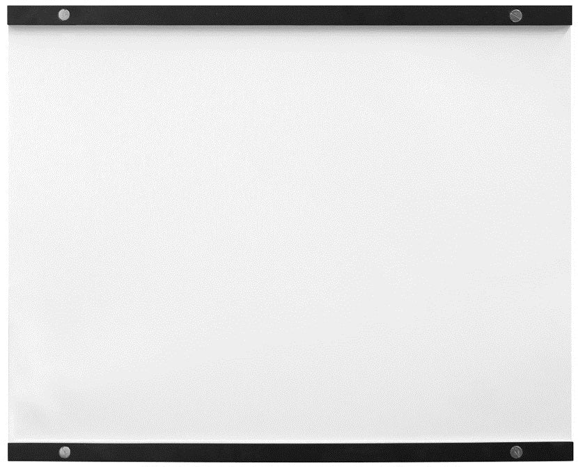 Pop Chart Lab RB-24 Hanging Rail, 24", Black