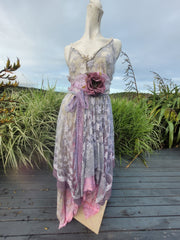Pink Floss Ombre Dress